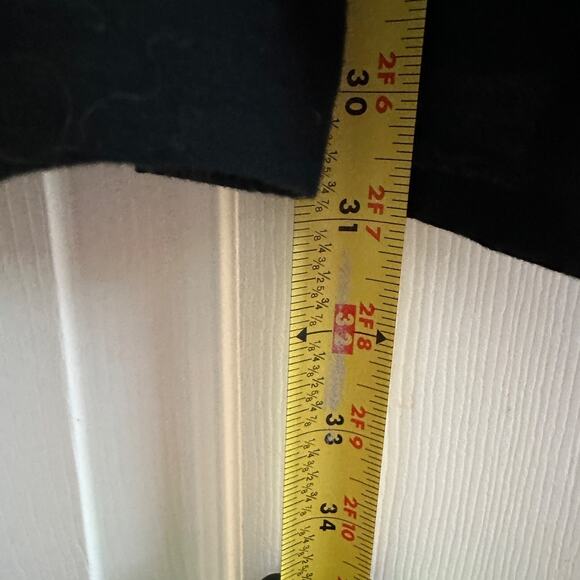 zara women’s black puff sleeve tiered babydoll mini dress cotton size xl - Picture 4 of 6